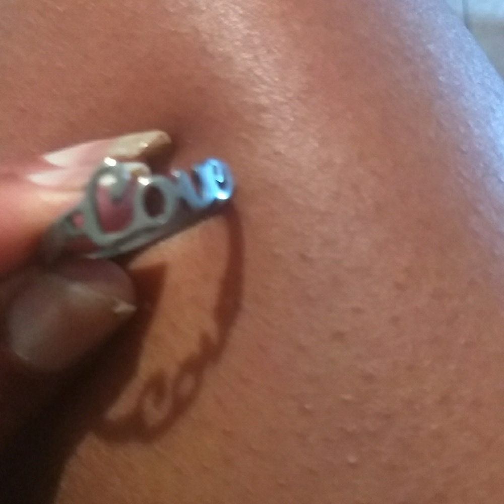 Stainless Steel Love ring